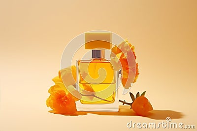 Oil herbal aromatherapy calendula Stock Photo