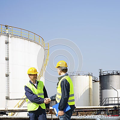 Oil industry Stock Photo