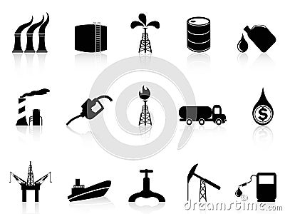 Oil industry icon Vector Illustration