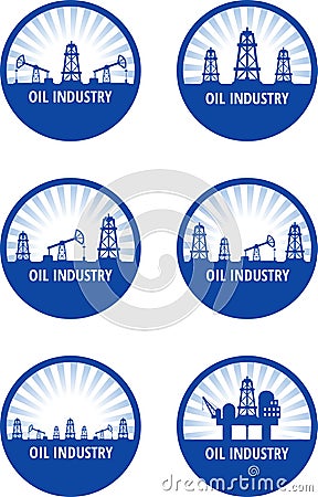 Oil industry Vector Illustration