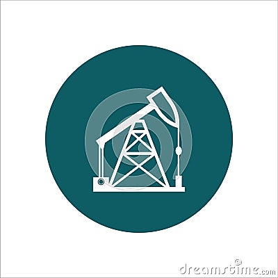 Oil miner tool Icon Vector Ilustration Vector Illustration