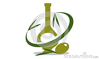 Oil Olive Vector Illustration