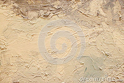 Oil Painting close up texture with brush strokes Stock Photo