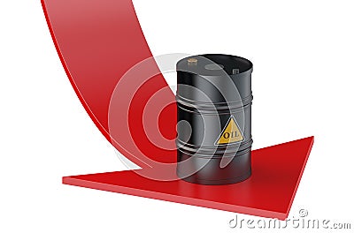 Oil price concept Stock Photo