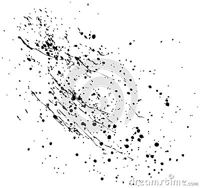 Oil Spots Vector Illustration