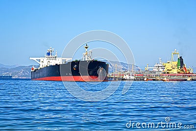 Oil tanker Stock Photo