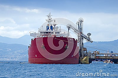 Oil tanker Stock Photo