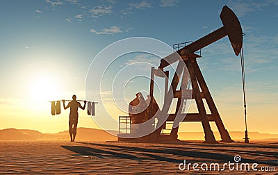 Oil Stock Photo