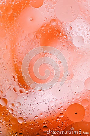 Oil on water Stock Photo