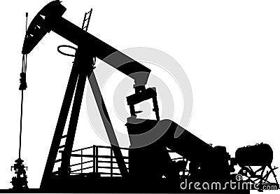 Oil well Stock Photo