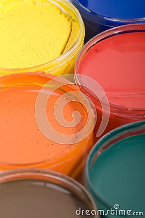 Oilpaint Stock Photo