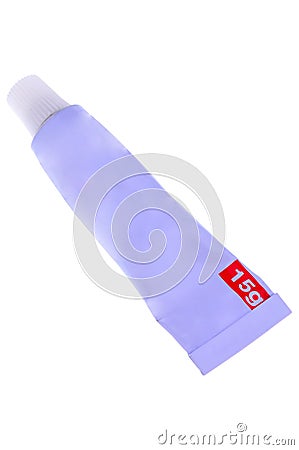 Ointment tube Stock Photo