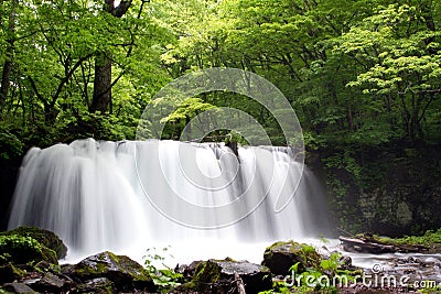 Oirase-gawa River Stock Photo