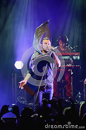 Okean Elzy concert Editorial Stock Photo