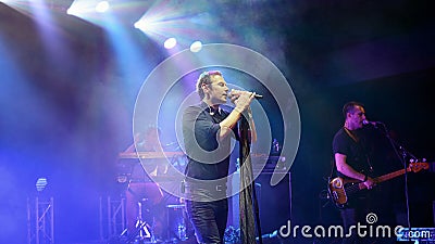 Okean Elzy concert Editorial Stock Photo