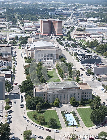 Oklahoma City Municipal building Editorial Stock Photo