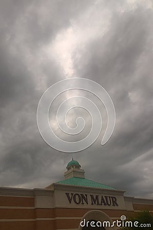 Oklahoma Clouds Editorial Stock Photo