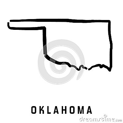 Oklahoma Vector Illustration