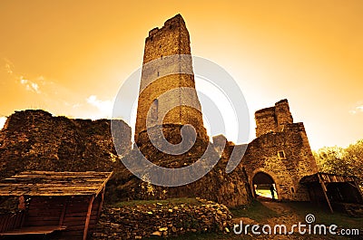 Okor castle Stock Photo