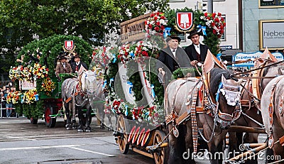 Oktoberfest Editorial Stock Photo