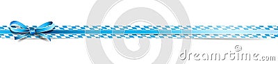 Oktoberfest bavarian ribbon banderole isolated vector Vector Illustration