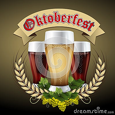 Oktoberfest Vector Illustration