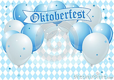 Oktoberfest Celebration Balloons Editorial Stock Photo