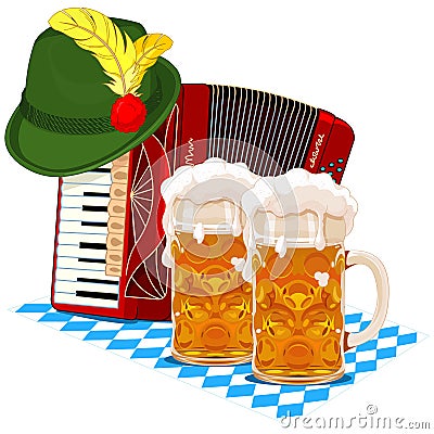 Oktoberfest design Vector Illustration