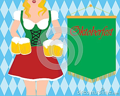 Oktoberfest Vector Illustration