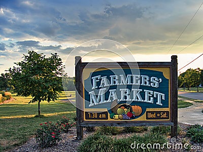 Olathe Community Center - Farmers Market Editorial Stock Photo