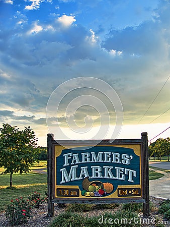 Olathe Community Center - Farmers Market Editorial Stock Photo