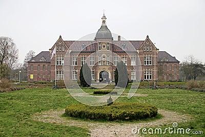 Old abandoned catholic mental illness hospital in the town of No Stock Photo