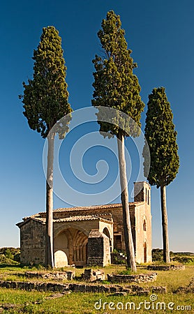 Old abandoned church Stock Photo