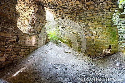 Old abandoned ruins Stock Photo