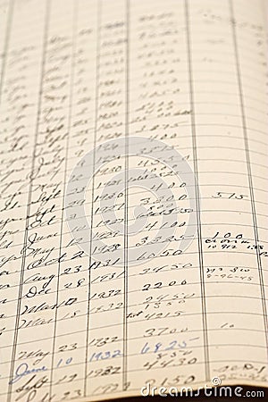 old accounting ledger stock images image 4282814 accounting ledger paper
