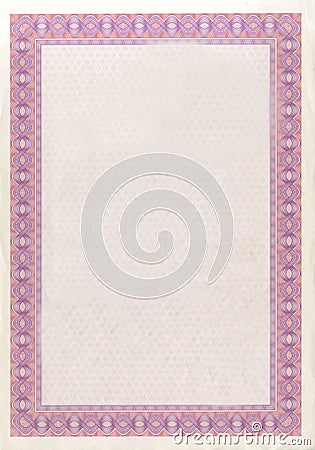 Old aged grungy book paper sheet page vignette, isolated frame background copy space Stock Photo