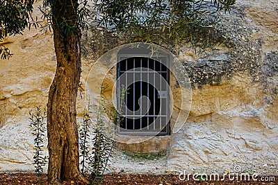 Air Raid Shelter Stock Photo