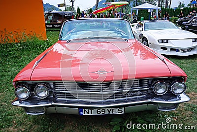 Old american car Editorial Stock Photo