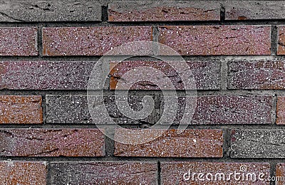 Old ancient textured red brick wall.Texture.photo background Stock Photo