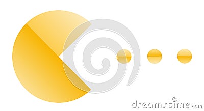 Old arcade computer game character isolated over white background Editorial Stock Photo