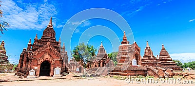 Old Bagan in Bagan-Nyaung U, Myanmar Stock Photo