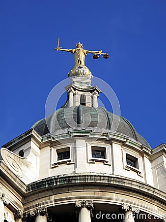 Old Bailey Stock Photo