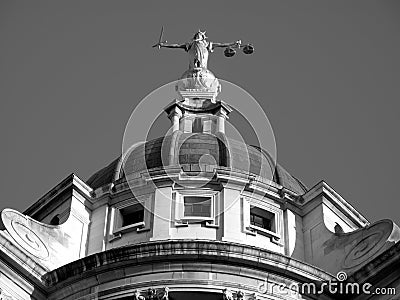 The Old Bailey Stock Photo