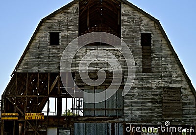 Old Barn Stock Photo