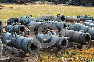 Old barrels Stock Photo