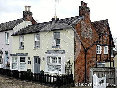 Old Berkeley House formerly the Old Berkeley Arms public house and a butcher`s shop, Chorleywood, Hertfordshire, UK Editorial Stock Photo