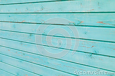 Old Blue wood planks texture wall for design Stock Photo