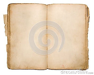 An Old Book Stock Photo