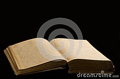 An Old Book Stock Photo