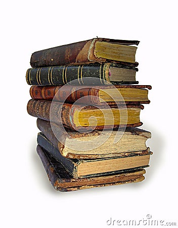 Old books Stock Photo